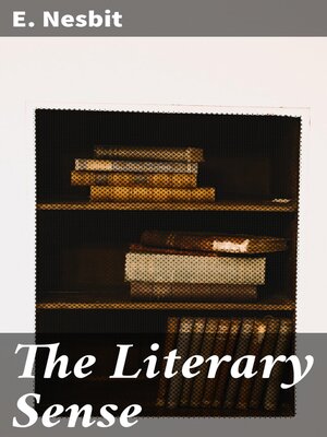cover image of The Literary Sense